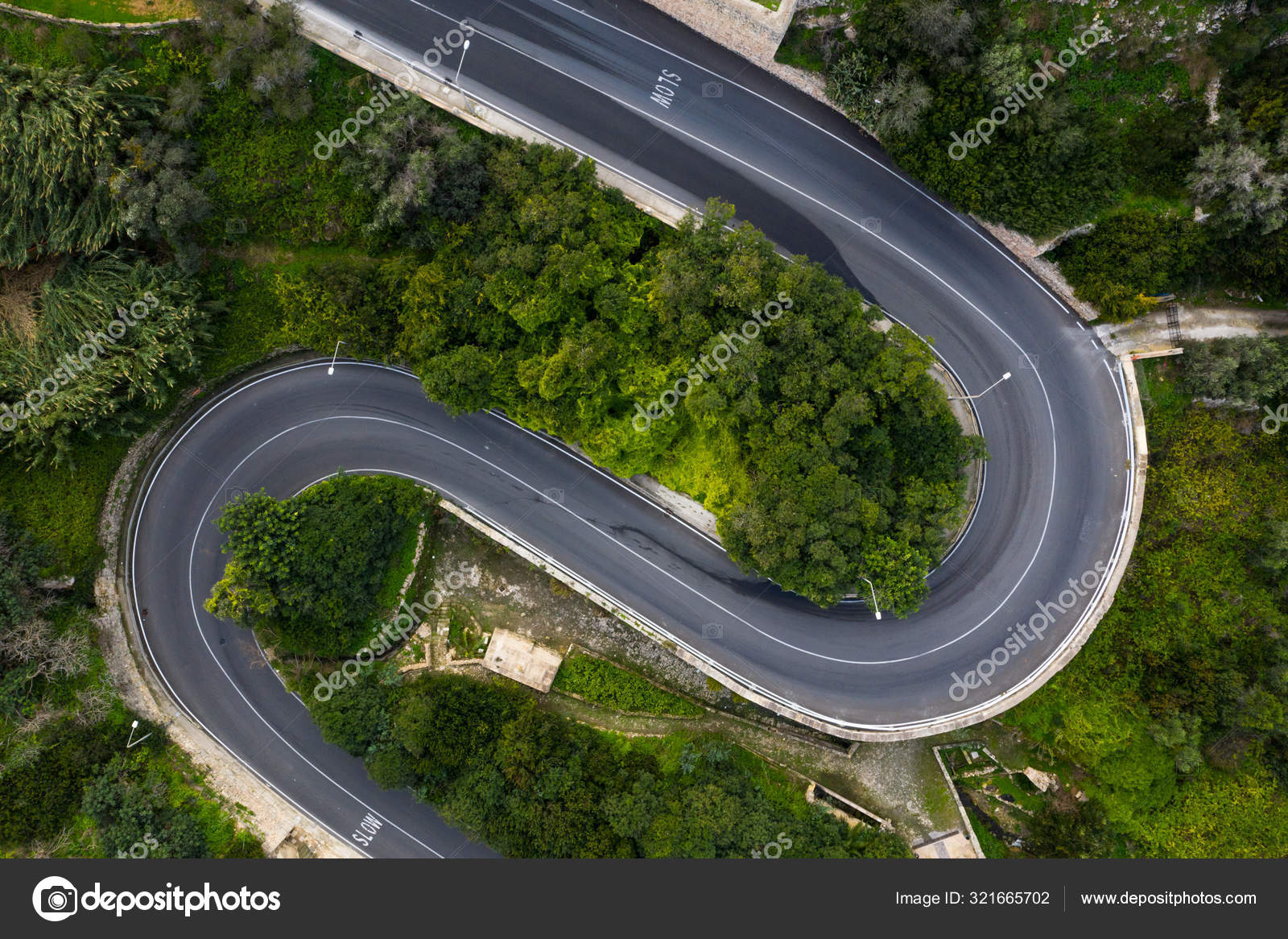 depositphotos 321665702 stock photo curve highway road aerial view